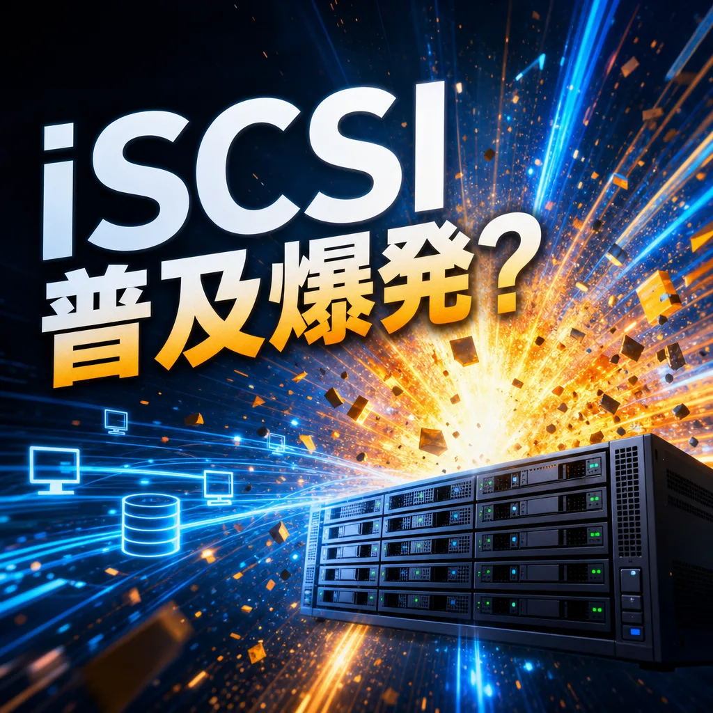iSCSI普及爆発？