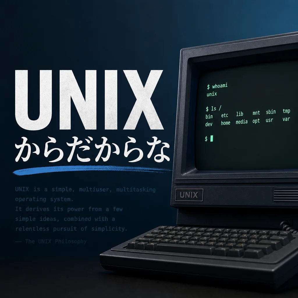 UNIXからだからな