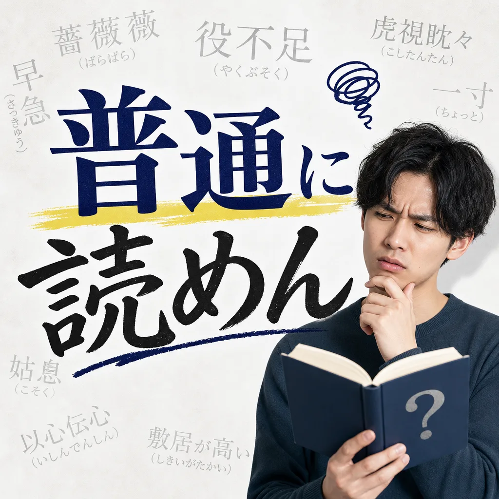 普通に読めん