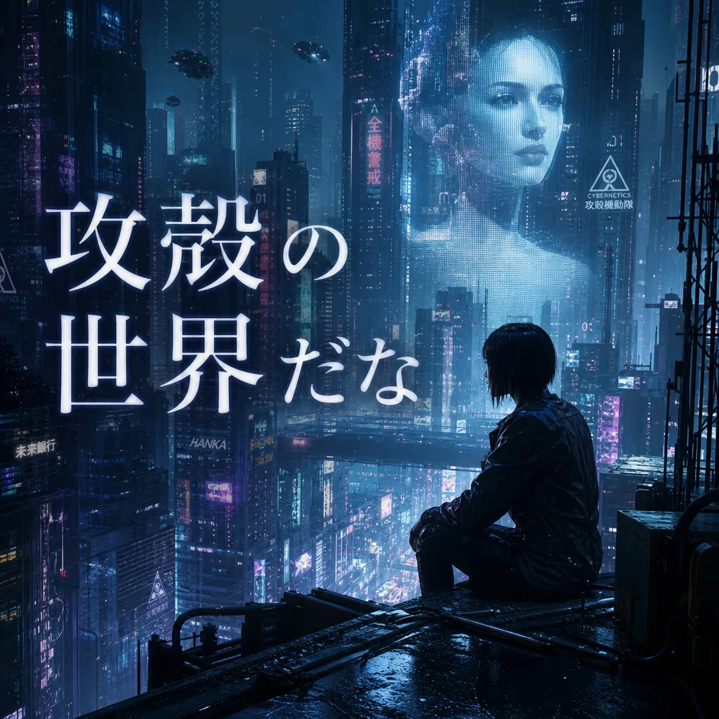 攻殻の世界だな