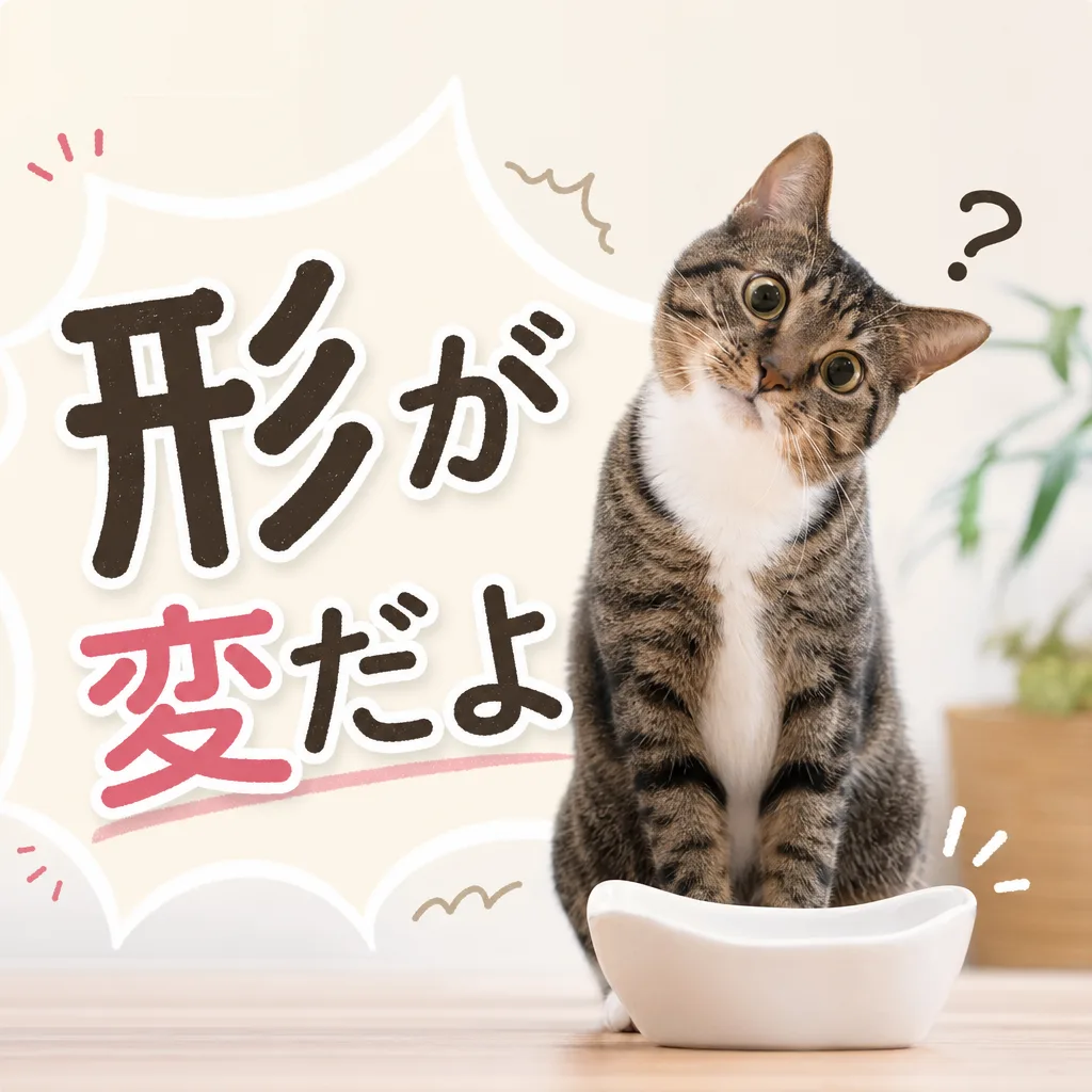 形が変だよ