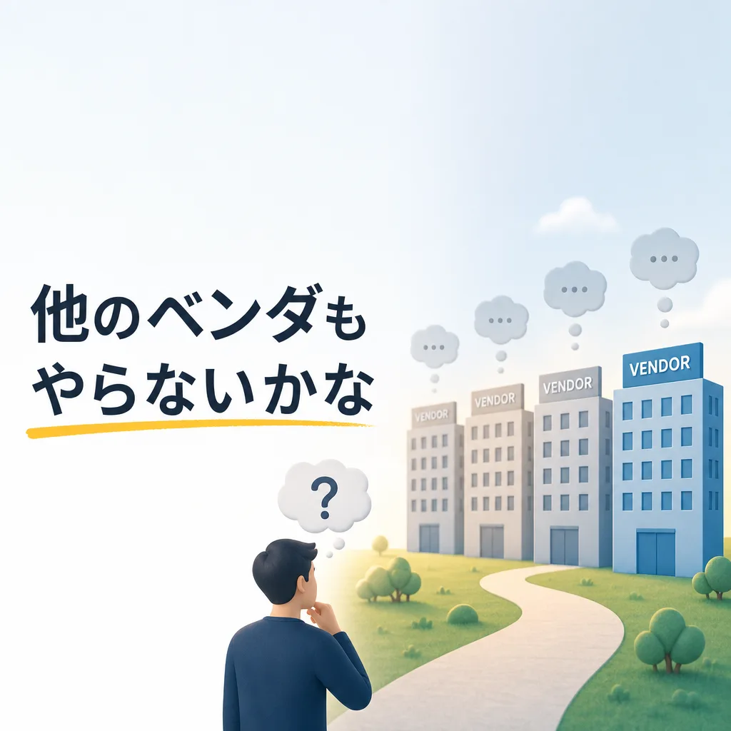 他のベンダもやらないかな