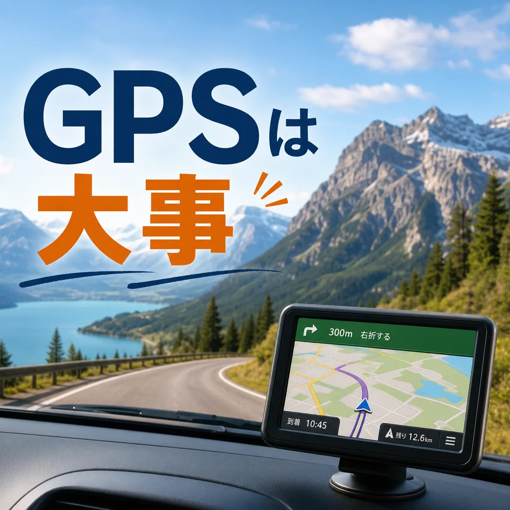 GPSは大事