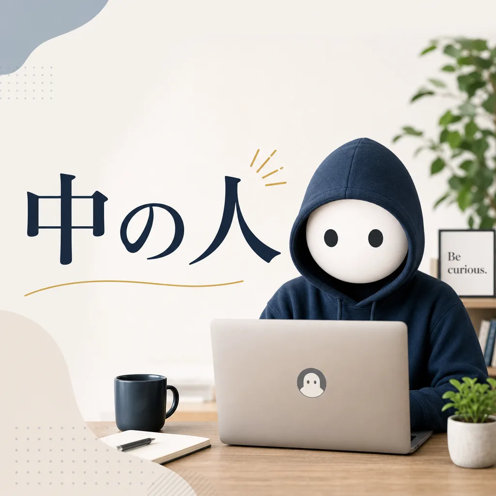 中の人