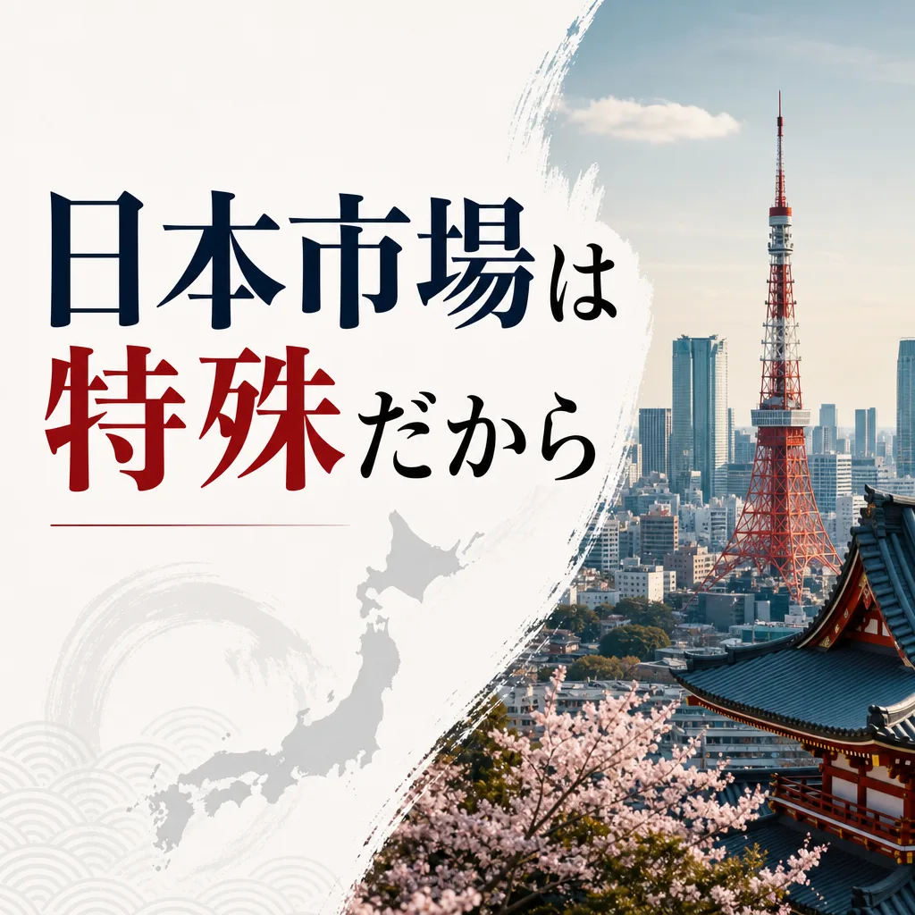 日本市場は特殊だから
