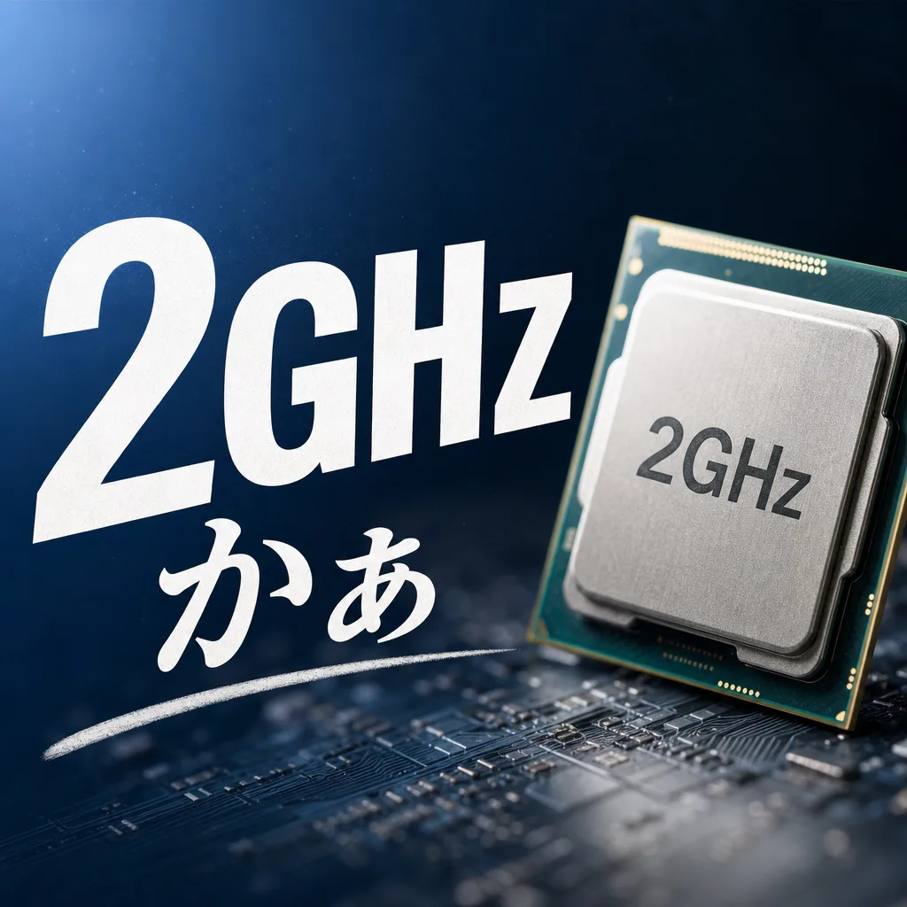 2GHzかぁ