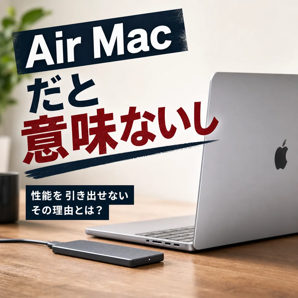 Air Macだと意味ないし