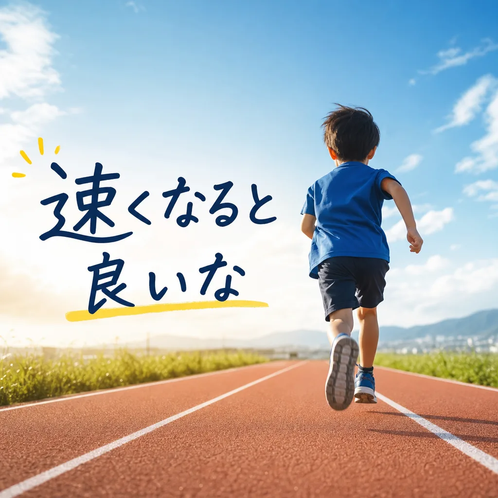 速くなると良いな