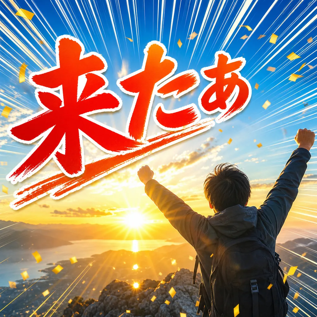 来たぁ