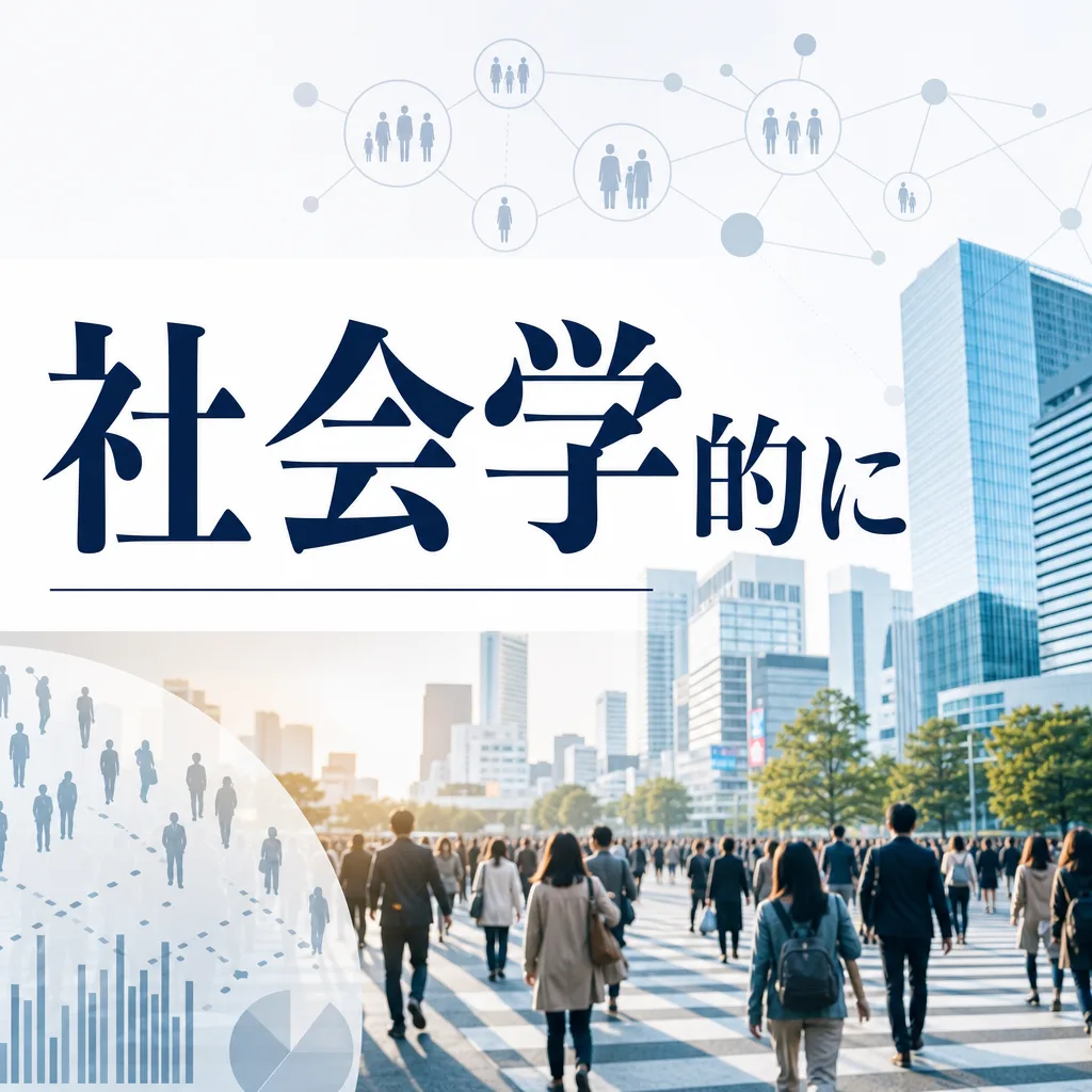 社会学的に