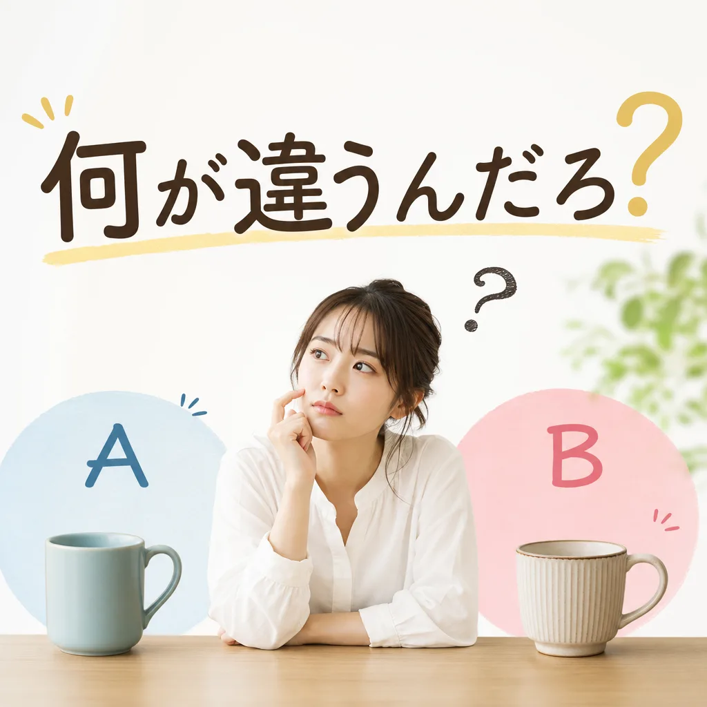 何が違うんだろ？
