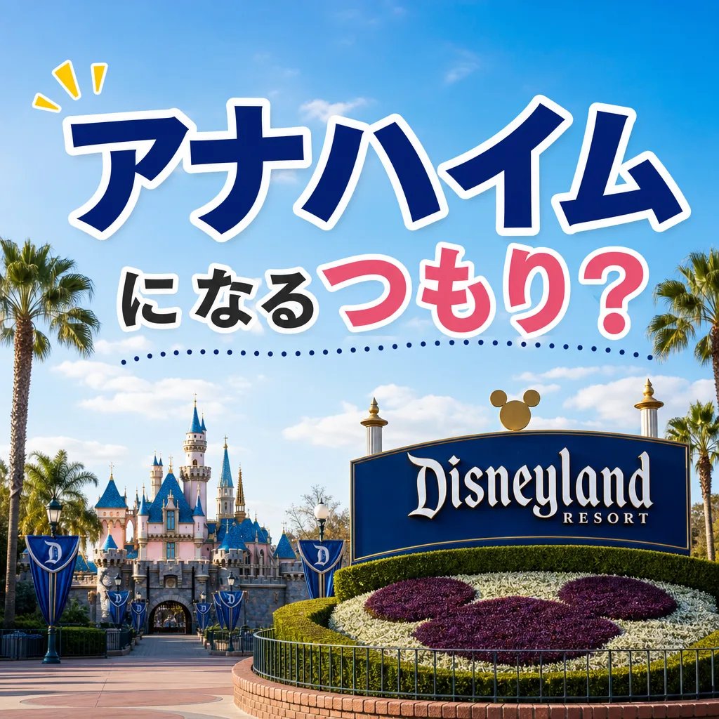 アナハイムになるつもり？