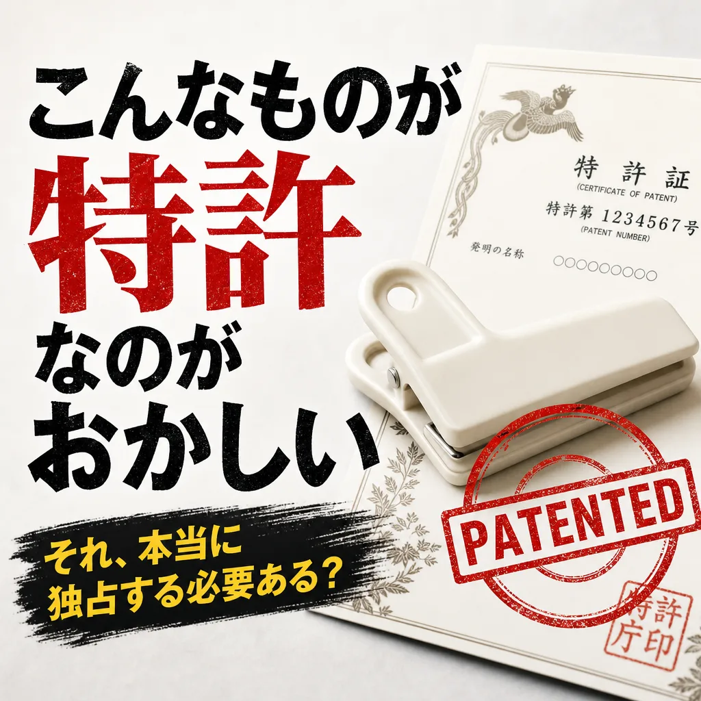 こんなものが特許なのがおかしい