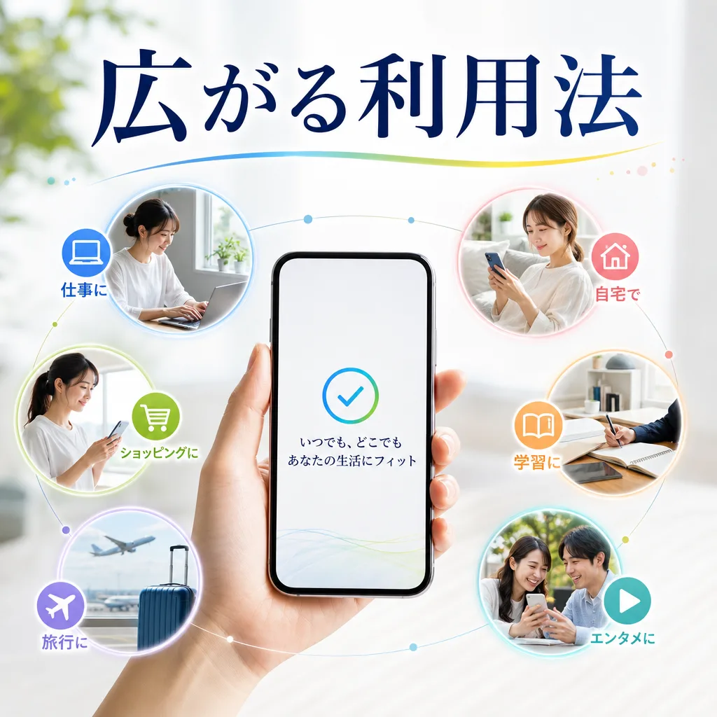 広がる利用法