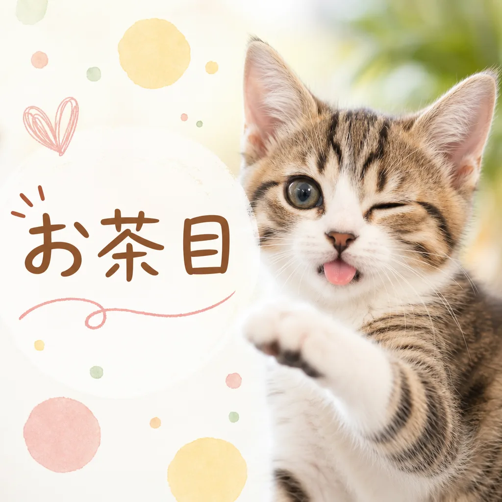 お茶目