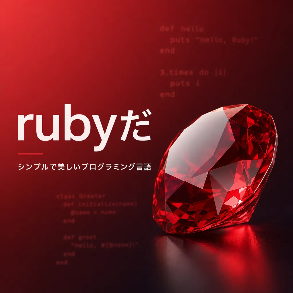 rubyだ