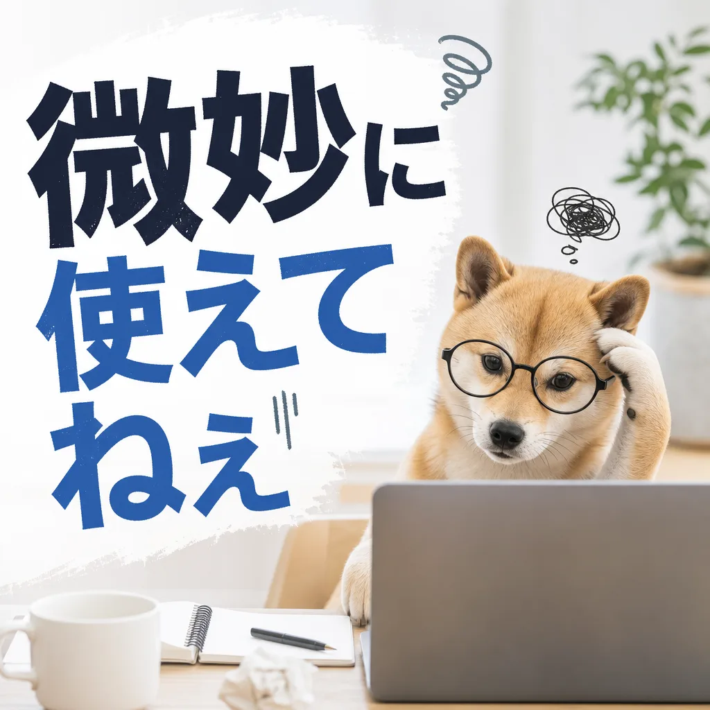 微妙に使えてねぇ