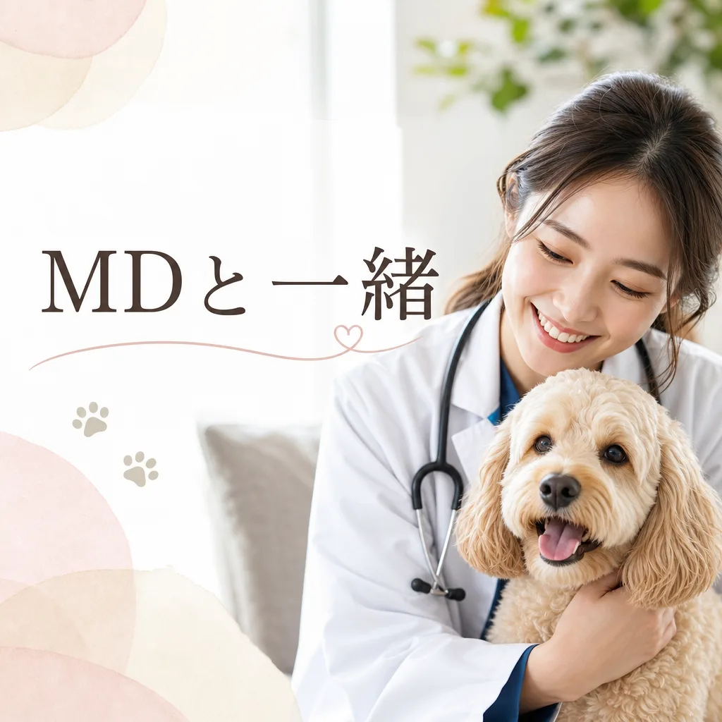 MDと一緒