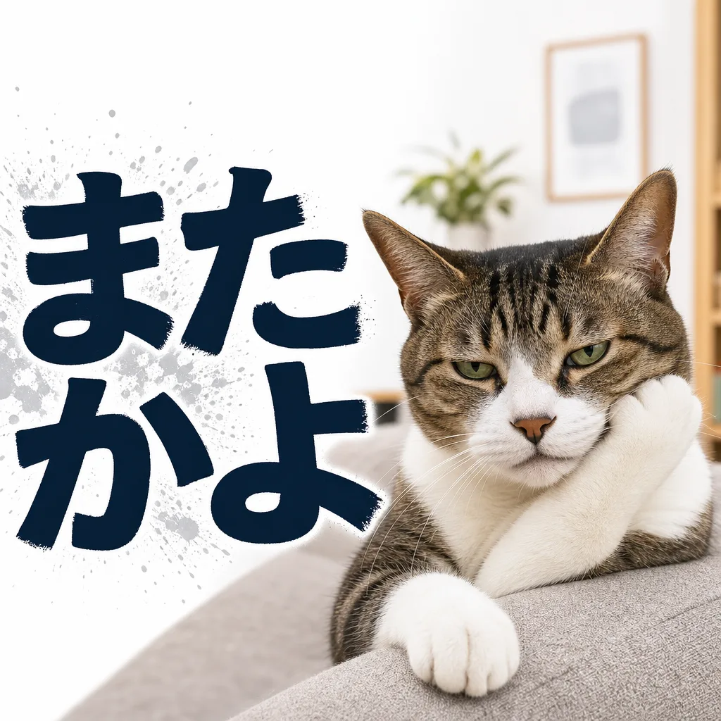 またかよ
