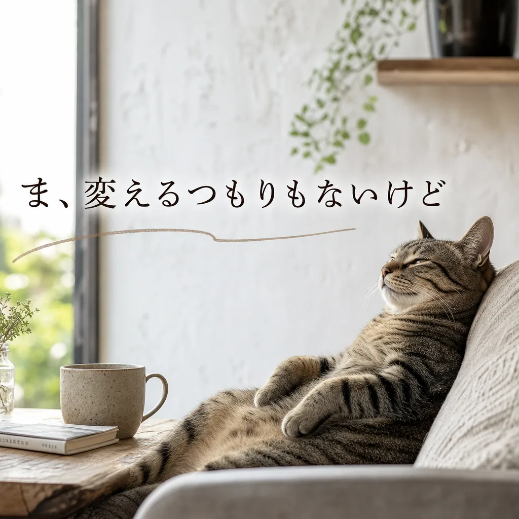 ま、変えるつもりもないけど