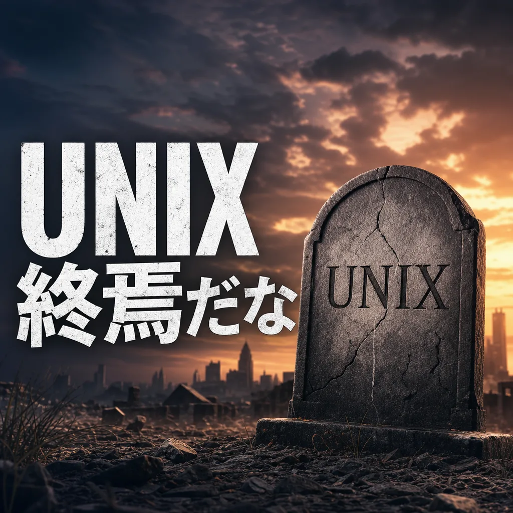 UNIX終焉だな