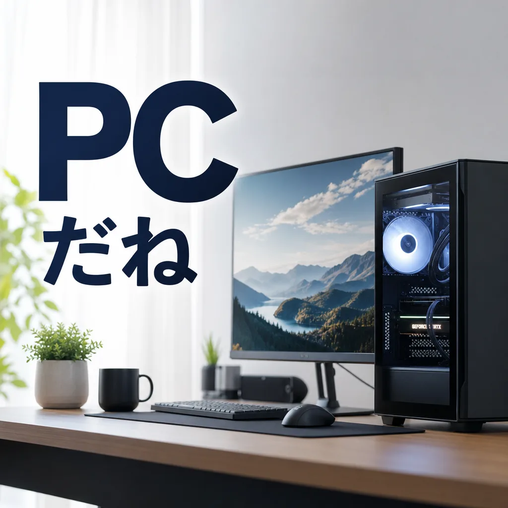 PCだね