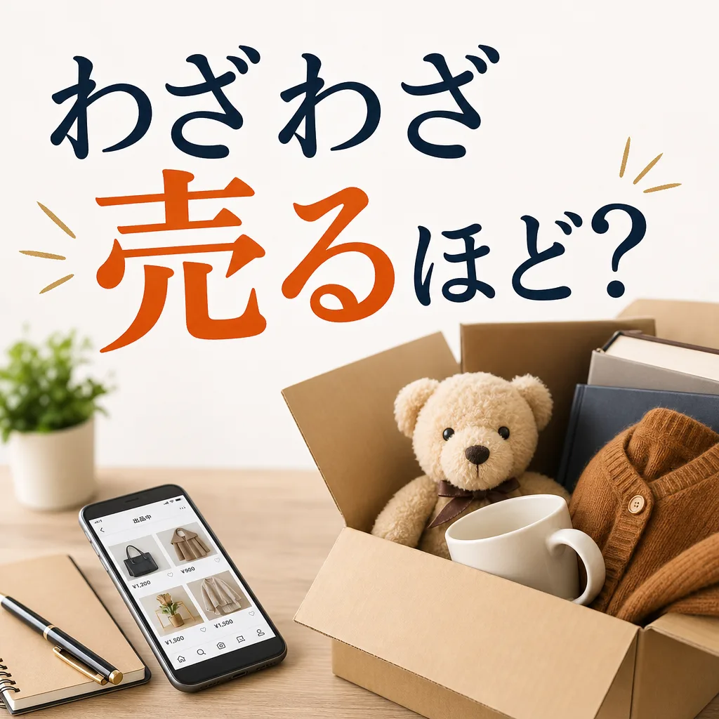 わざわざ売るほど？