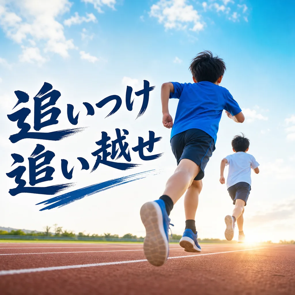 追いつけ追い越せ