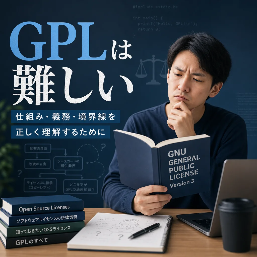 GPLは難しい