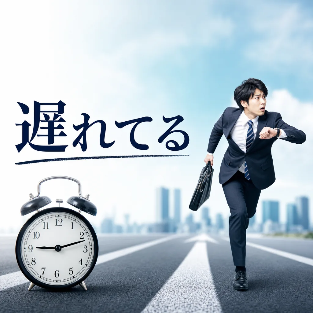 遅れてる