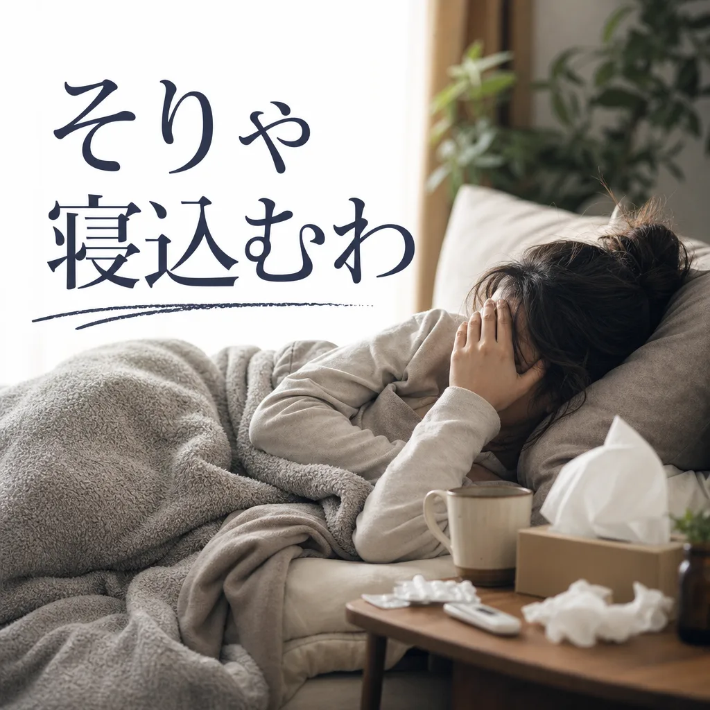 そりゃ寝込むわ