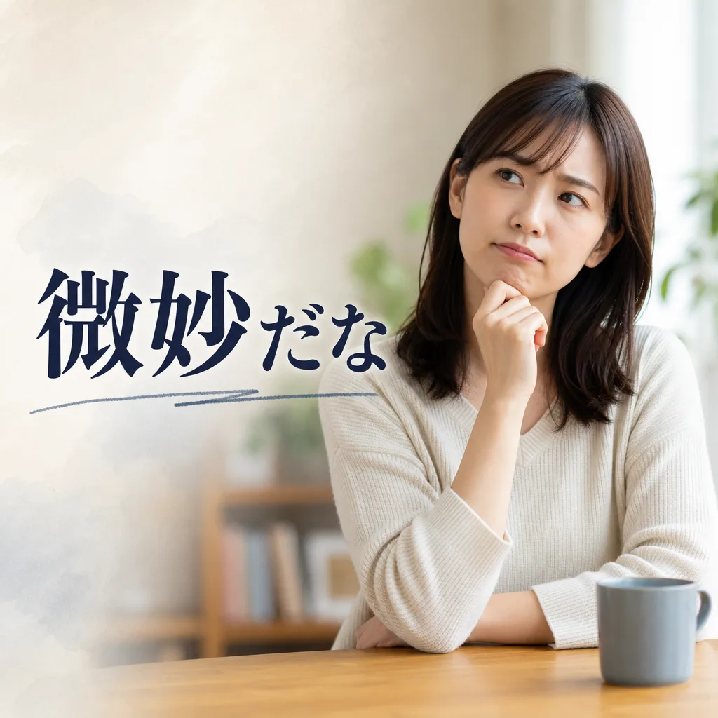 微妙だな