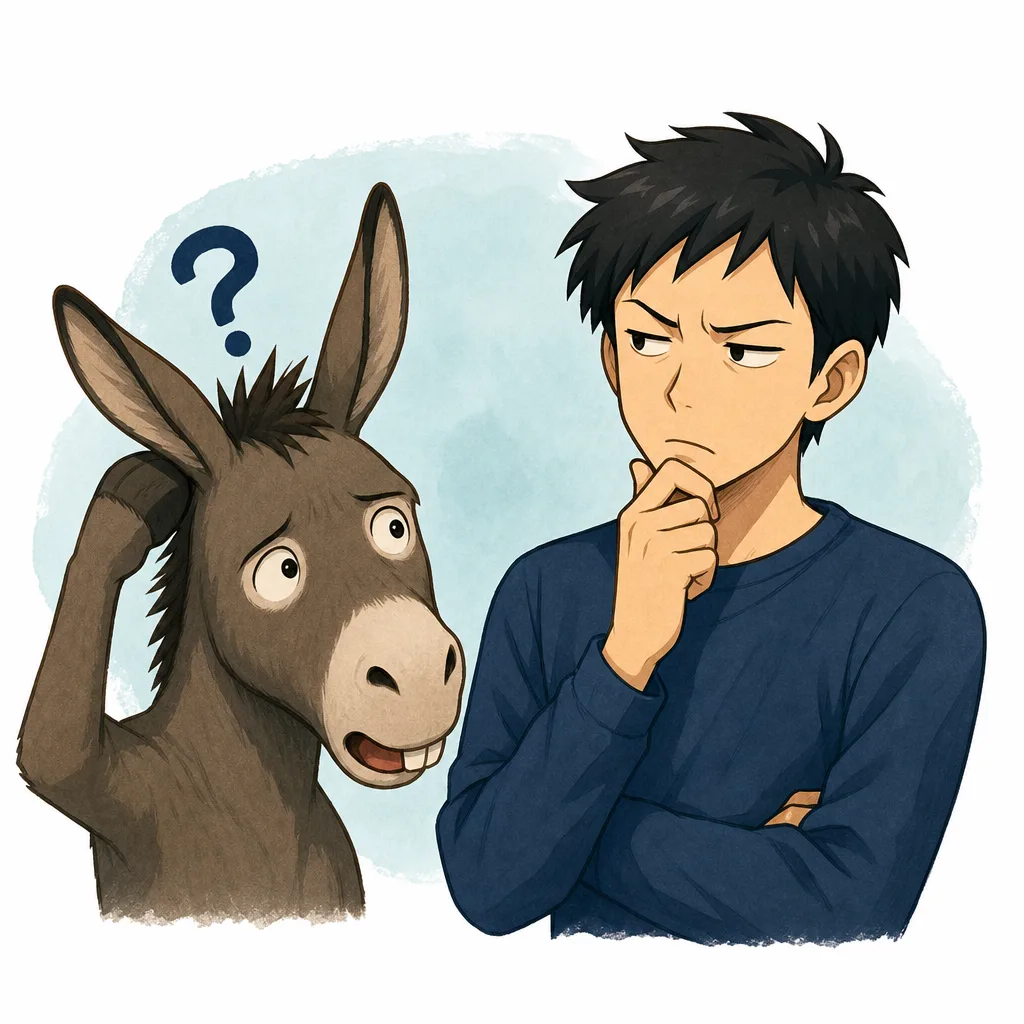 分かった、おまえ馬鹿だな
