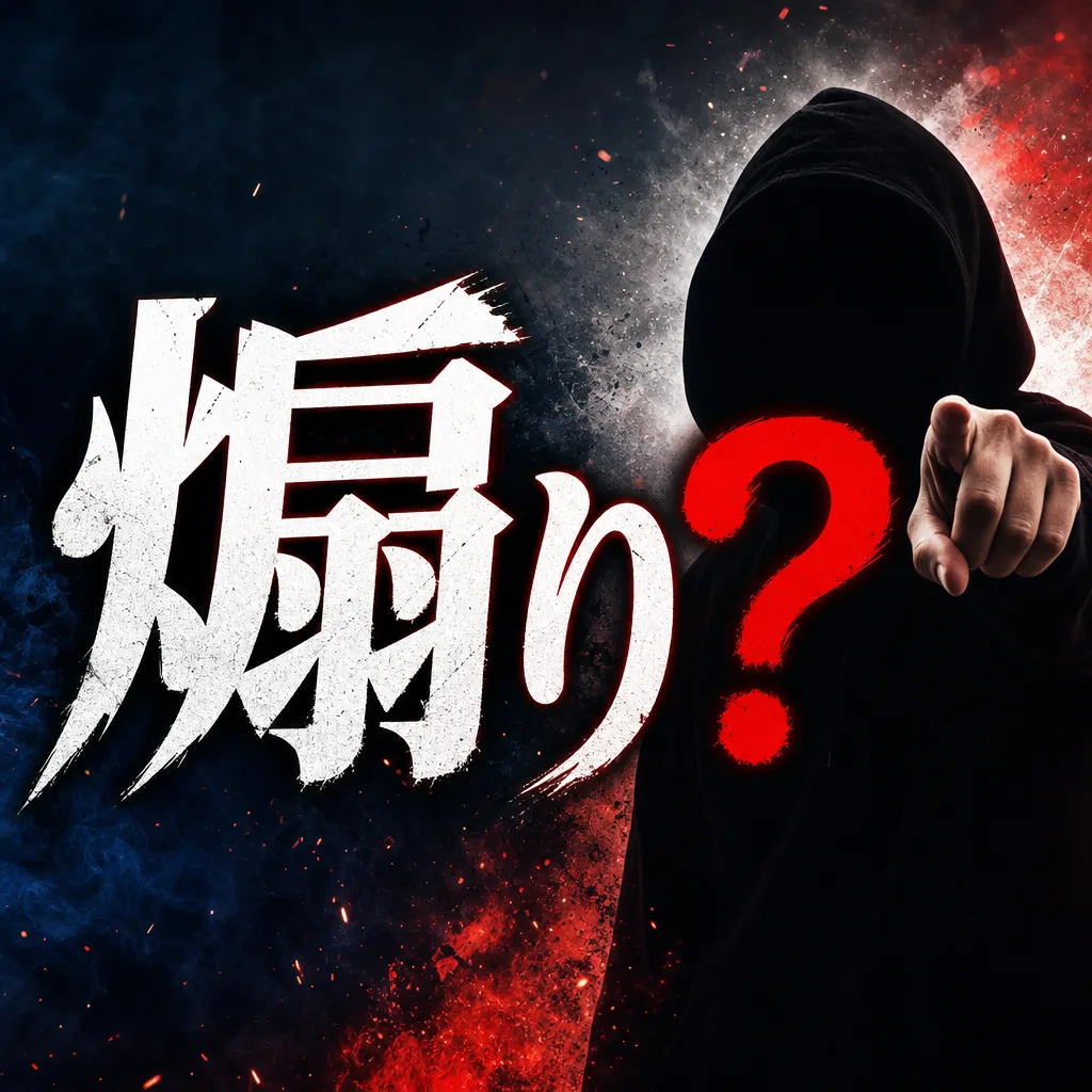 煽り？