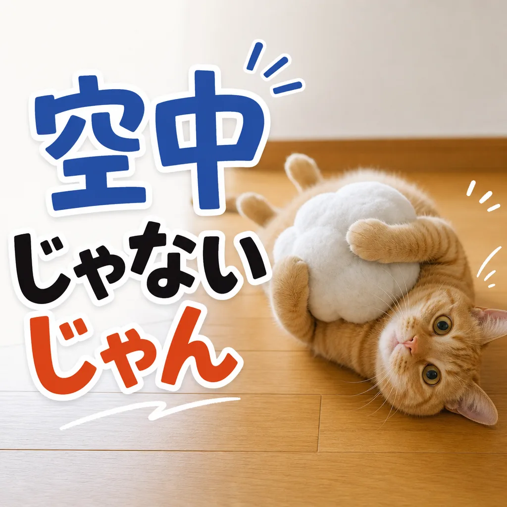 空中じゃないじゃん