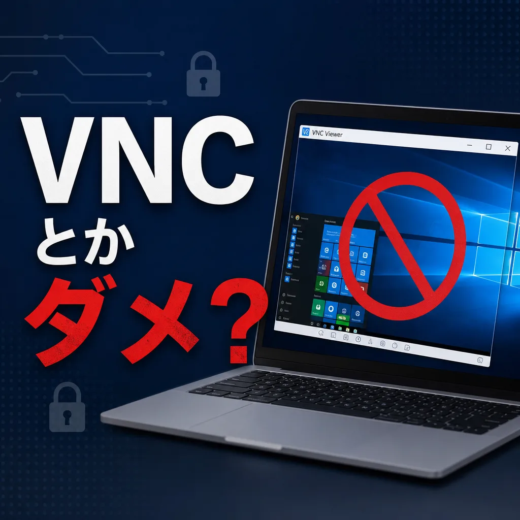 VNCとかダメ？
