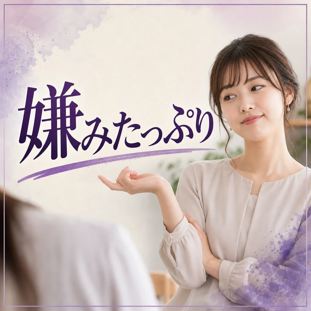 嫌みたっぷり