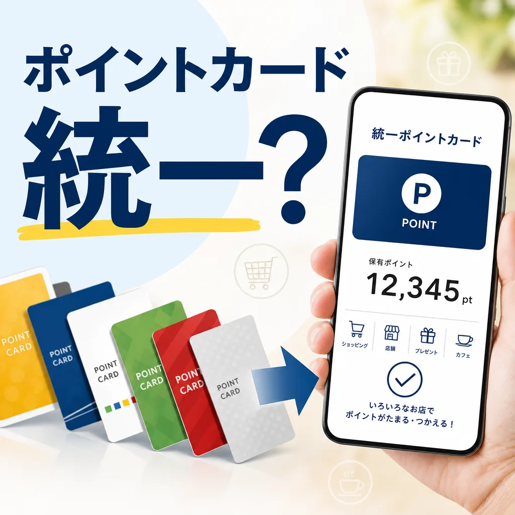 ポイントカード統一？