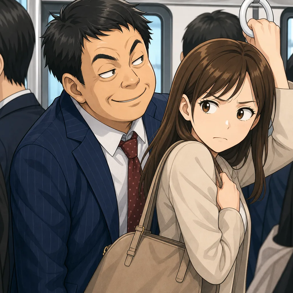 今度は痴漢男