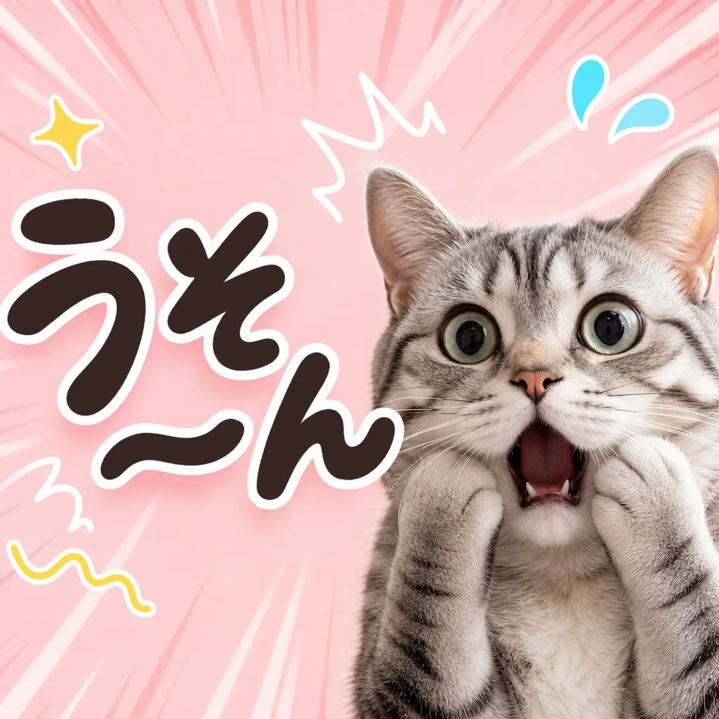 うそ〜ん