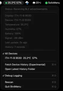 外気温をリモートで取得する