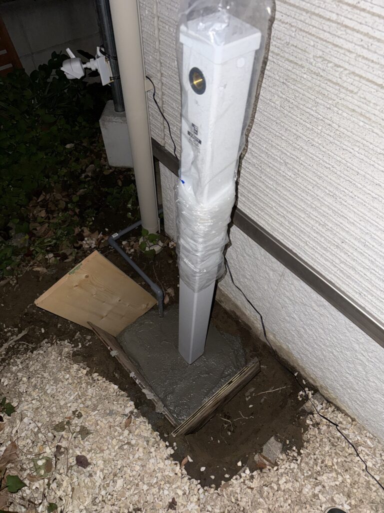 井戸を電動化した