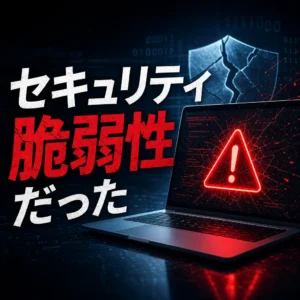 セキュリティ脆弱性だった