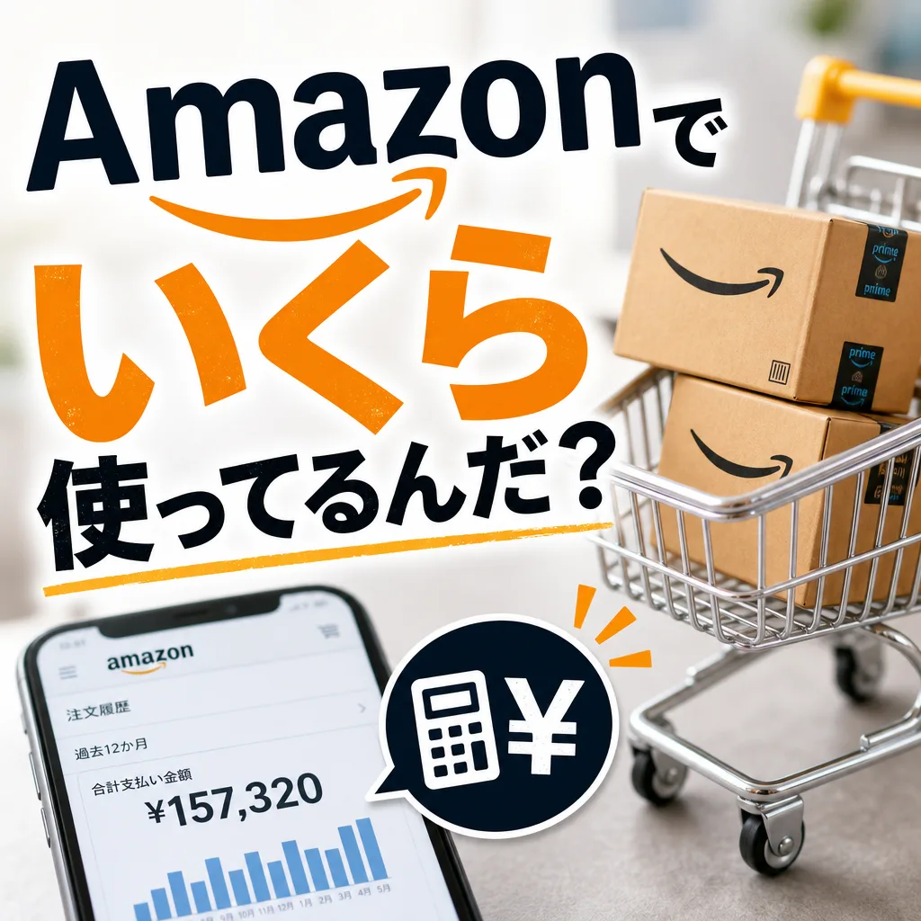 Amazonでいくら使ってるんだ？