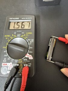リチウムイオン充電池を試してみる（続き）