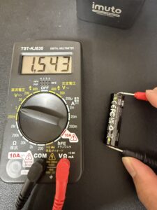 リチウムイオン充電池を試してみる（続き）