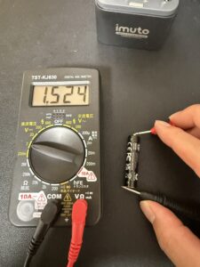 リチウムイオン充電池を試してみる（続き）