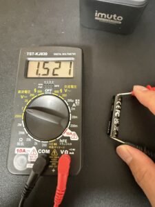 リチウムイオン充電池を試してみる（続き）