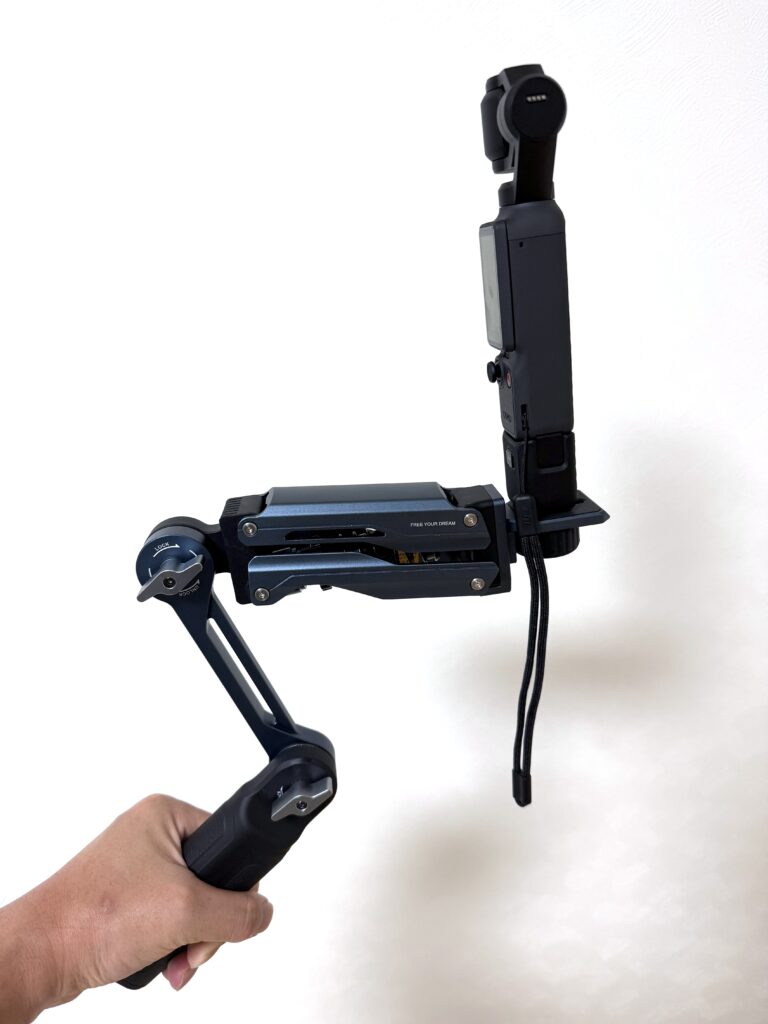 DJI Osmo Pocket4の上下動を抑えたい