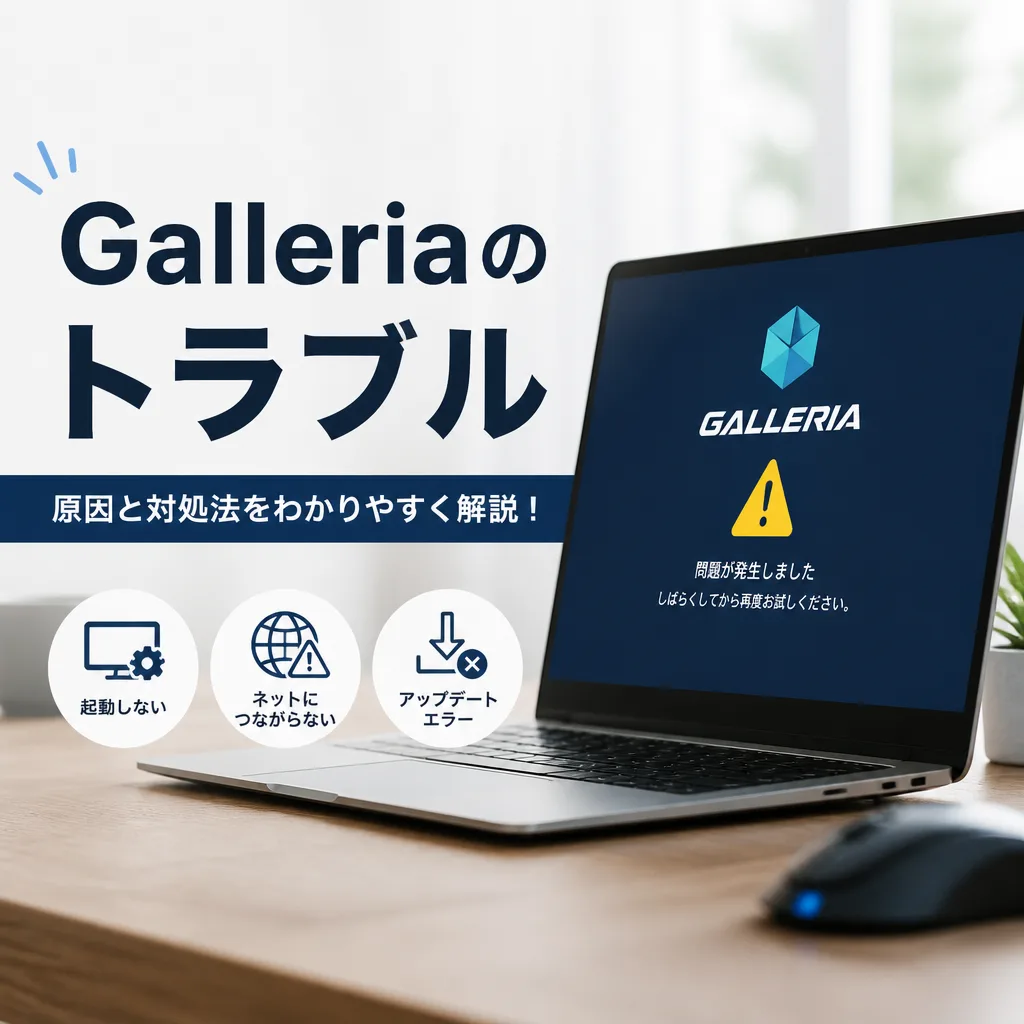 Galleriaのトラブル